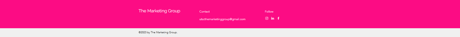 Old Wix footer screenshot