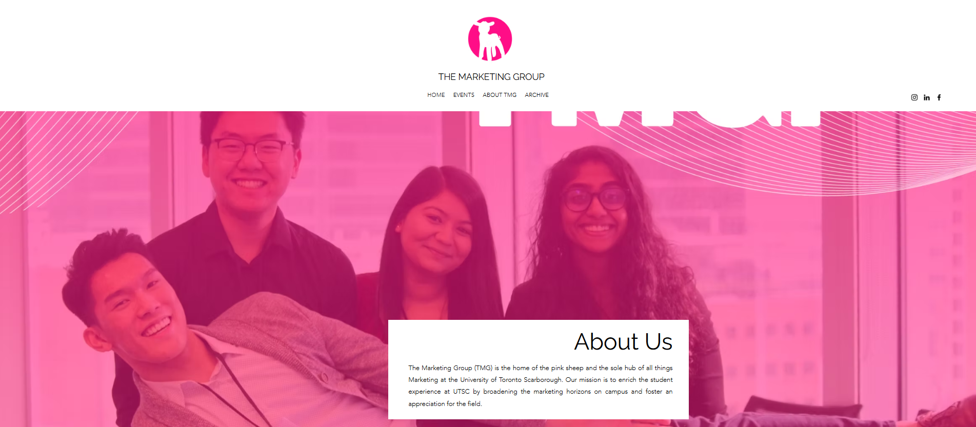 Old Wix homepage hero screenshot